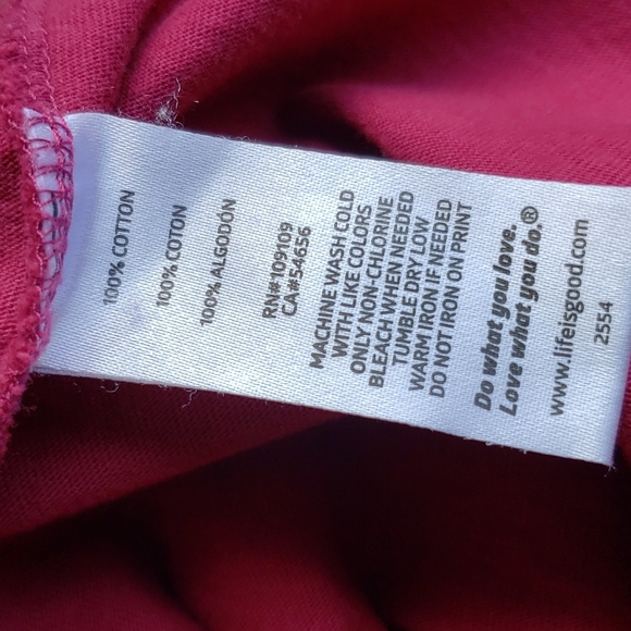 LIFE IS GOOD Crusher Vee Happy Trails T-Shirt XS - Picture 8 of 9